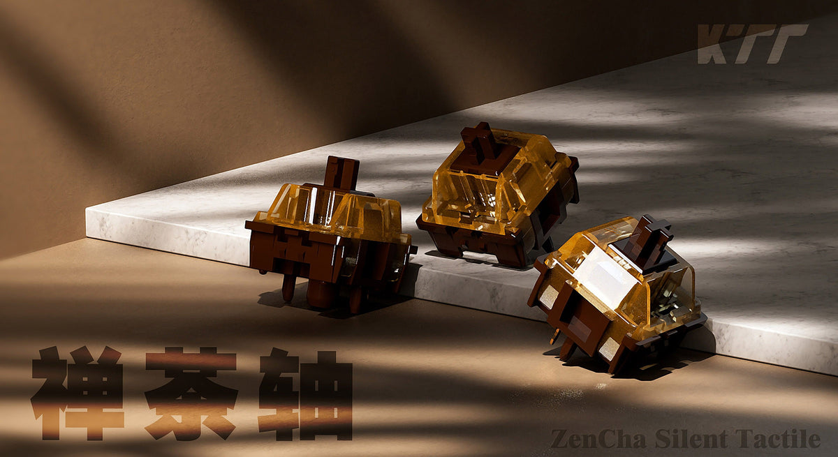 KTT ZenCha Silent 40g Tactile PCB Mount Switch