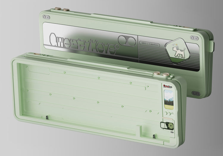 Qwertykeys QK65 Mk3 * CNC Aluminum Barebones DIY Keyboard Kit MKYMAL30SX |0|