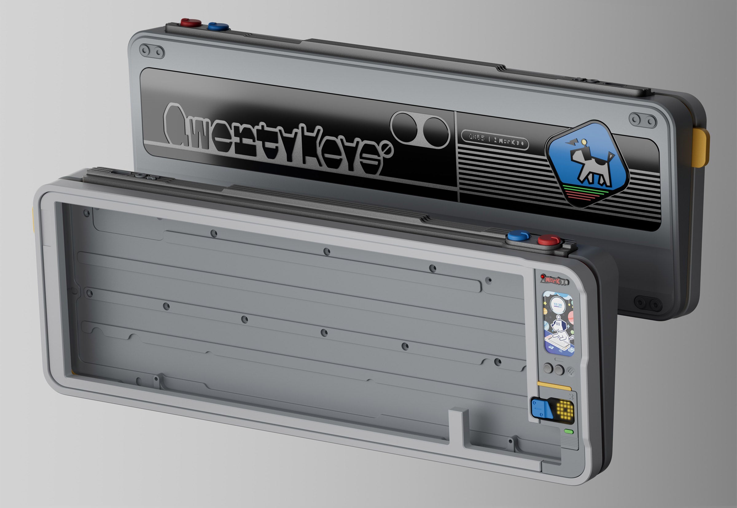 Qwertykeys QK65 Mk3 * CNC Aluminum Barebones DIY Keyboard Kit MKYMAL30SX |26820|