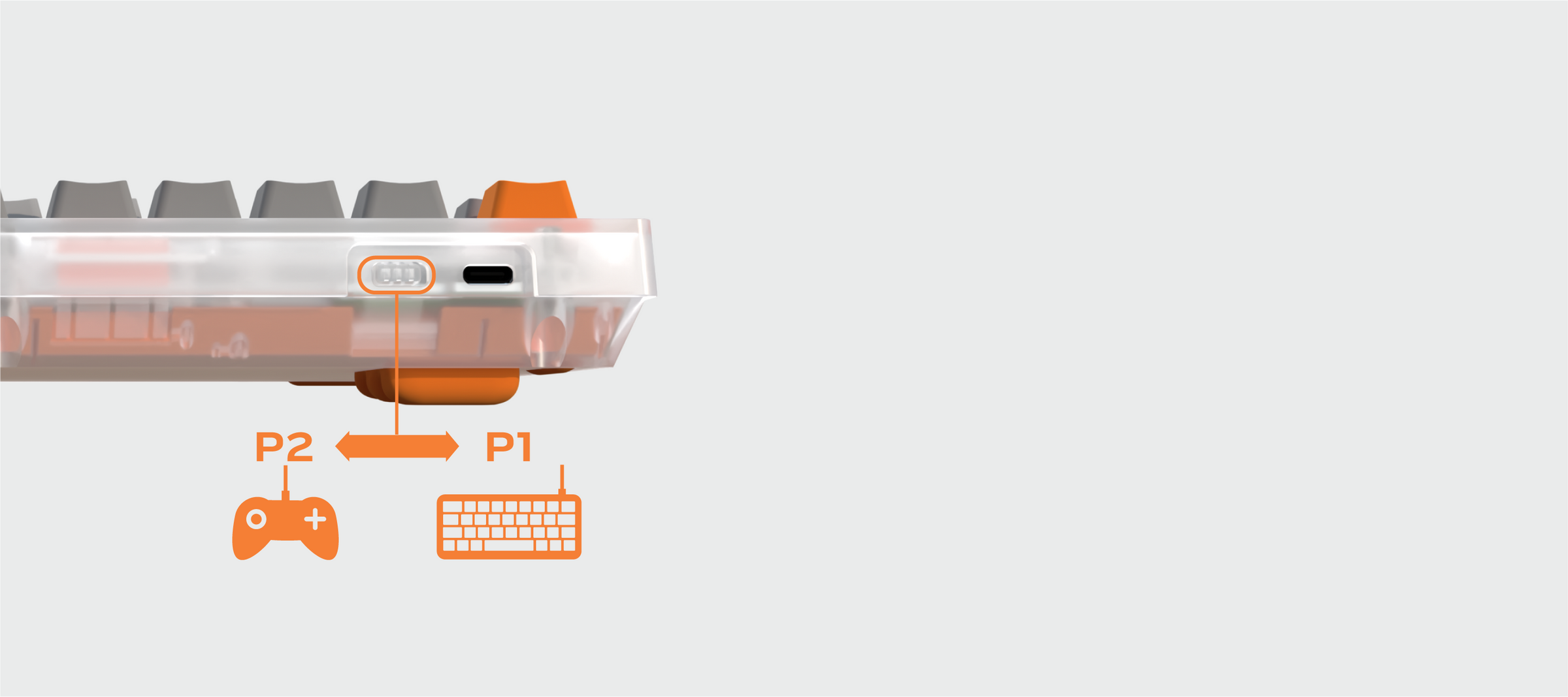 One of Zero Si75 HE Hotswap RGB Keyboard keyboard image