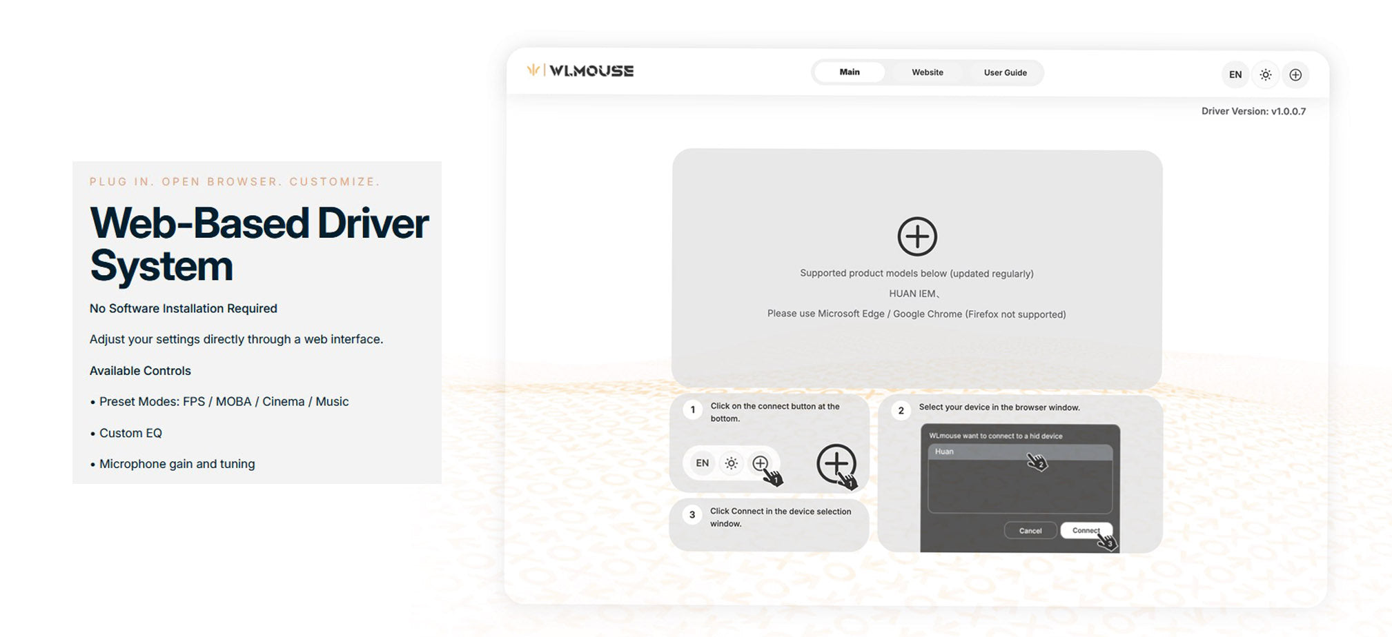 MK x WLMOUSE Huan IEM MKSAY7K3V7 |77843|