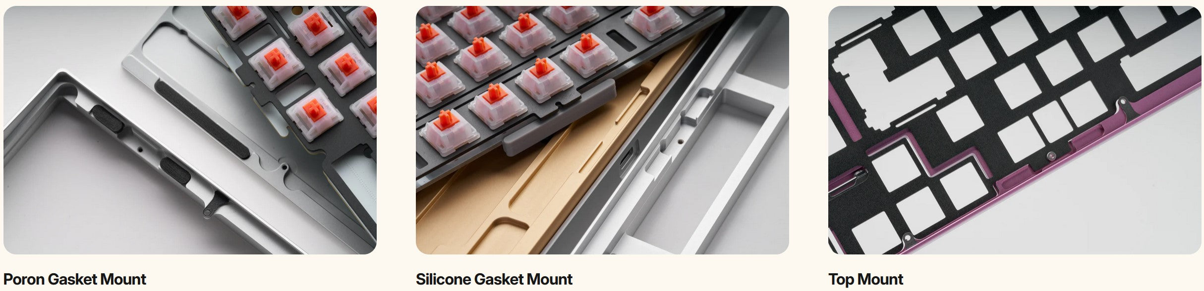 Neo98 Aluminum Plateless Barebones Wireless DIY Keyboard Kit keyboard image