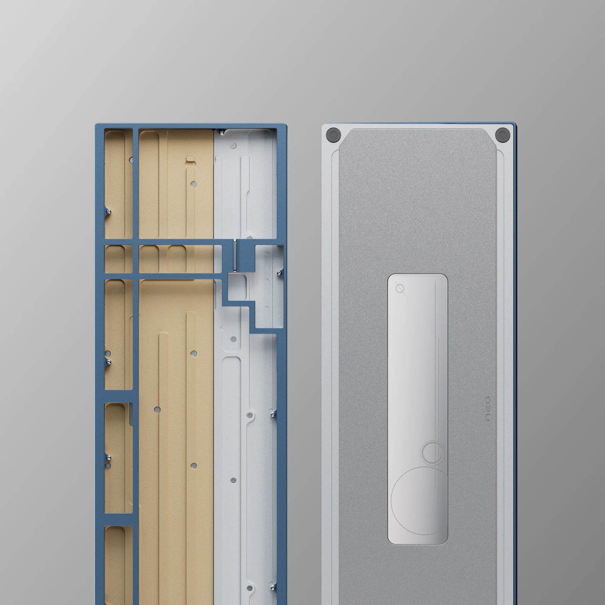 Neo98 * Aluminum Plateless Barebones Wireless DIY Keyboard Kit MKEHN2Q6EW |26863|