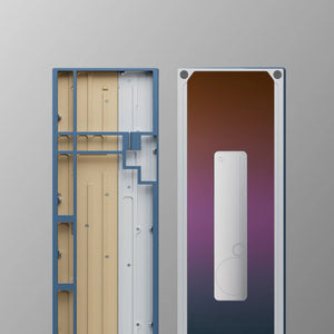 Neo98 * Aluminum Plateless Barebones Wireless DIY Keyboard Kit MKEHN2Q6EW |26866|