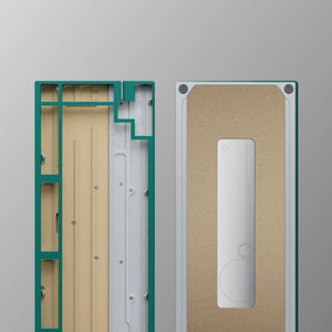 Neo75 * Aluminum Plateless 75% Barebones Wireless DIY Keyboard Kit MK2FM0TL40 |26899|