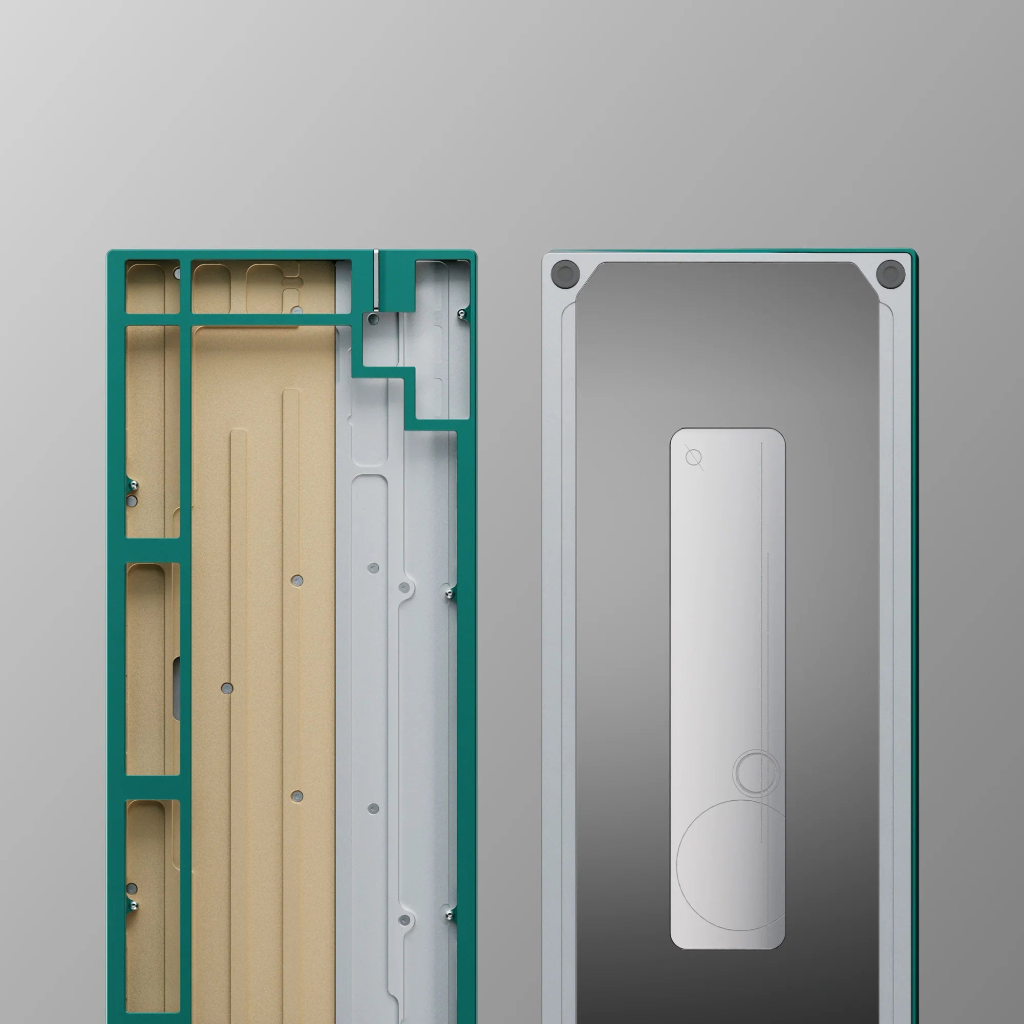 Neo75 * Aluminum Plateless 75% Barebones Wireless DIY Keyboard Kit MK2FM0TL40 |26902|