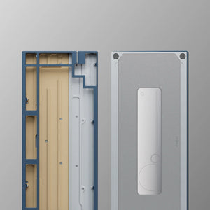 Neo75 * Aluminum Plateless 75% Barebones Wireless DIY Keyboard Kit MK2FM0TL40 |26905|