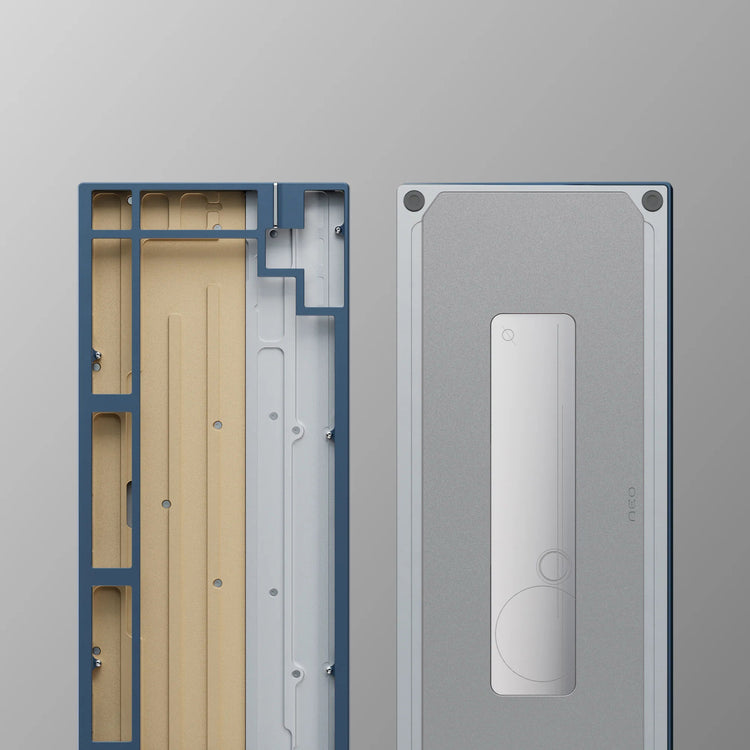 Neo75 * Aluminum Plateless 75% Barebones Wireless DIY Keyboard Kit MK2FM0TL40 |26905|