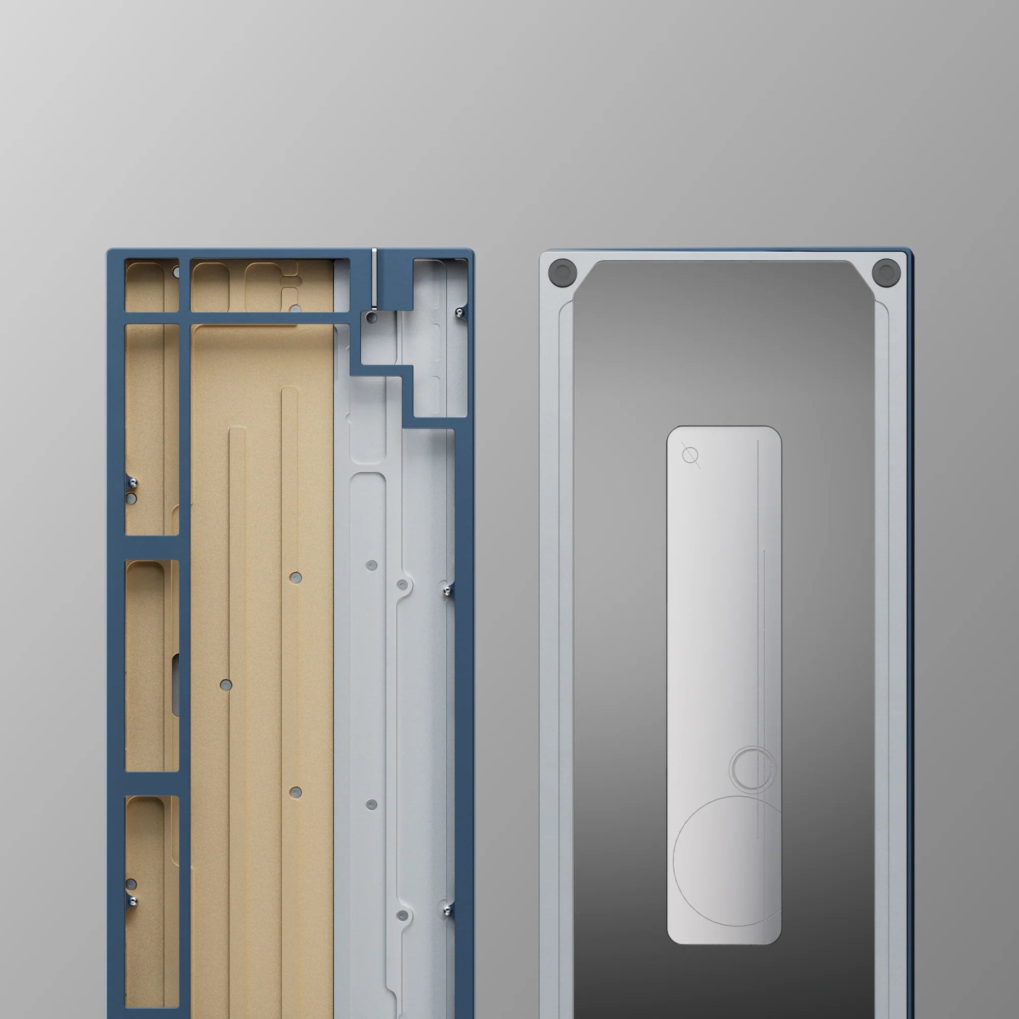 Neo75 * Aluminum Plateless 75% Barebones Wireless DIY Keyboard Kit MK2FM0TL40 |26907|