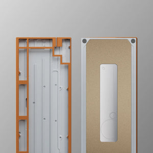 Neo75 * Aluminum Plateless 75% Barebones Wireless DIY Keyboard Kit MK2FM0TL40 |26914|