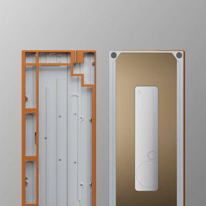 Neo75 * Aluminum Plateless 75% Barebones Wireless DIY Keyboard Kit MK2FM0TL40 |26916|