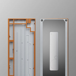 Neo75 * Aluminum Plateless 75% Barebones Wireless DIY Keyboard Kit MK2FM0TL40 |26917|