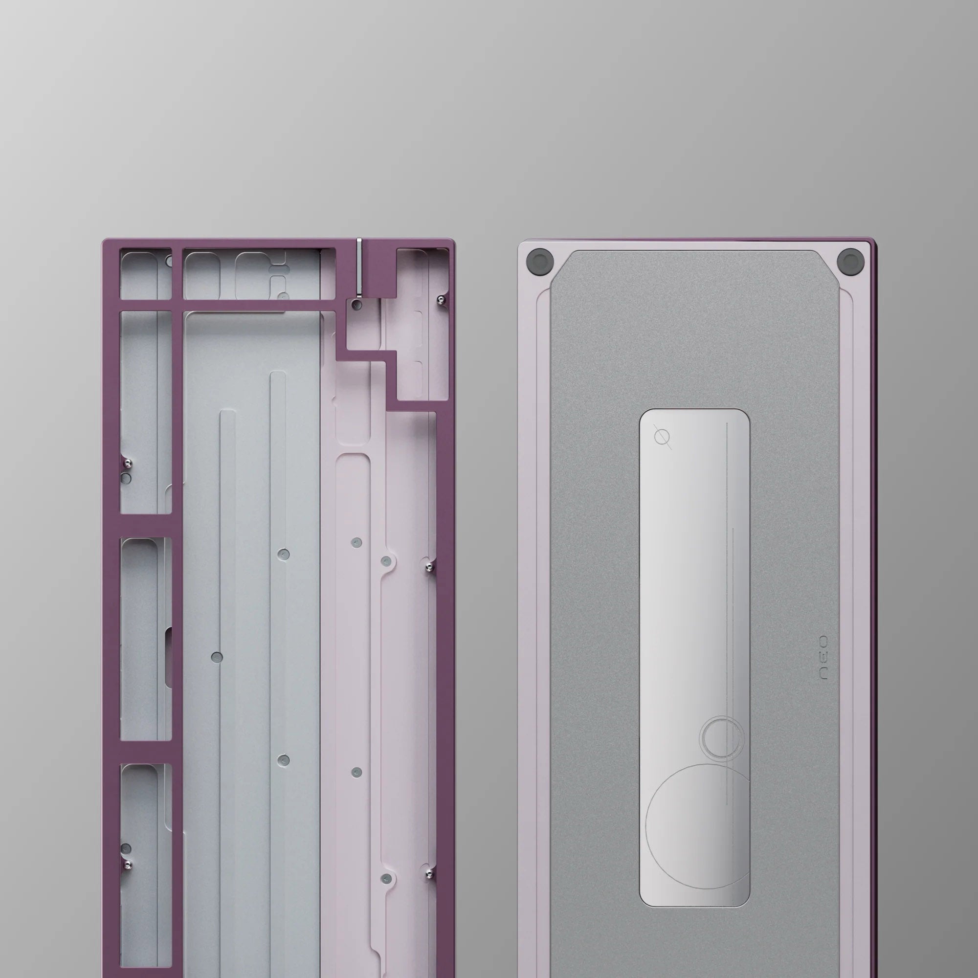 Neo75 * Aluminum Plateless 75% Barebones Wireless DIY Keyboard Kit MK2FM0TL40 |26920|