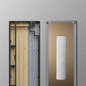 Neo75 * Aluminum Plateless 75% Barebones Wireless DIY Keyboard Kit MK2FM0TL40 |26926|