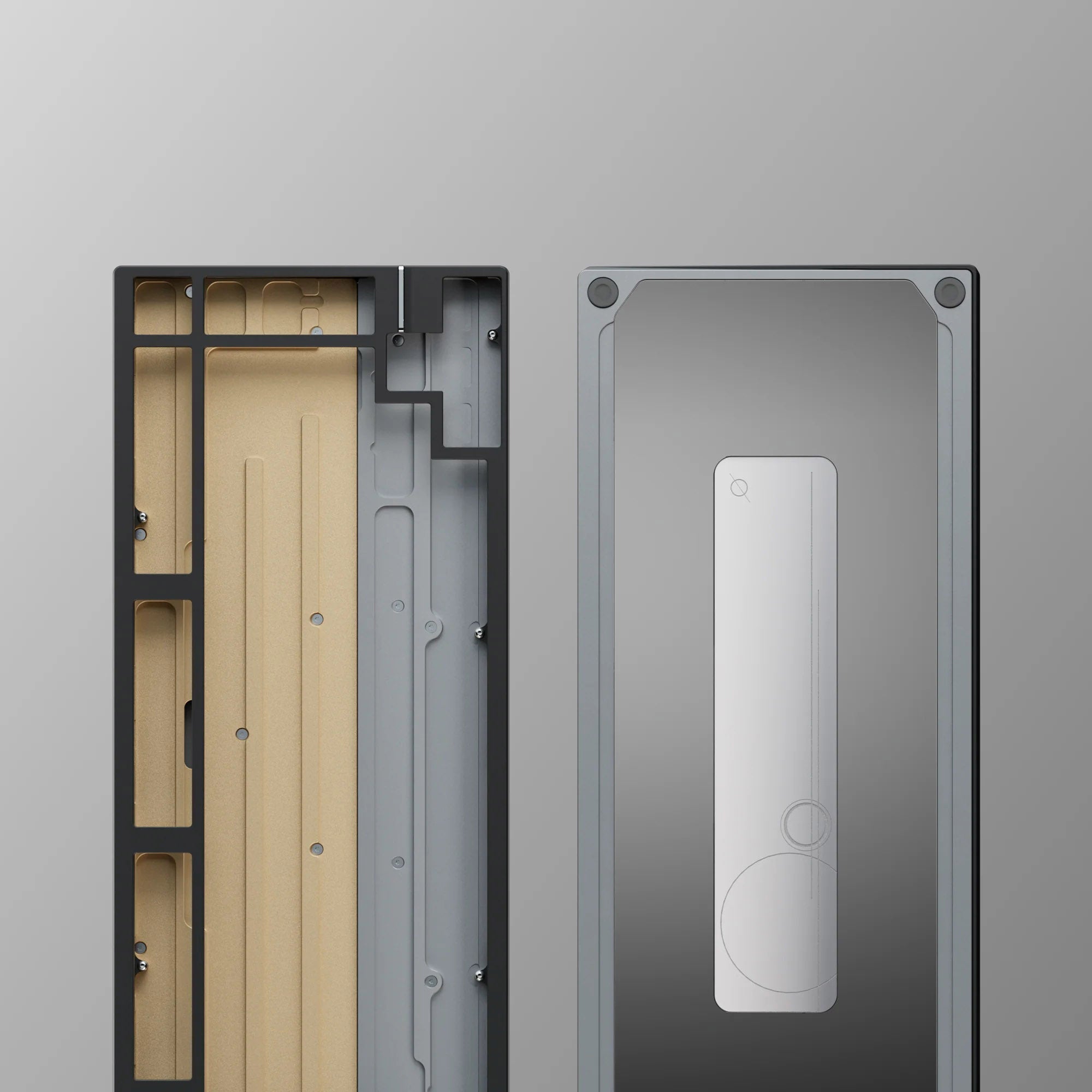 Neo75 * Aluminum Plateless 75% Barebones Wireless DIY Keyboard Kit MK2FM0TL40 |26927|