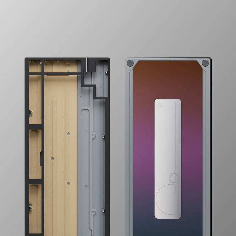 Neo75 * Aluminum Plateless 75% Barebones Wireless DIY Keyboard Kit MK2FM0TL40 |26928|