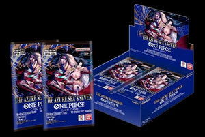 One Piece TCG Azure Sea's Seven Booster Box (OP 14) One Piece TCG Azure Sea's Seven Booster Box (OP 14)