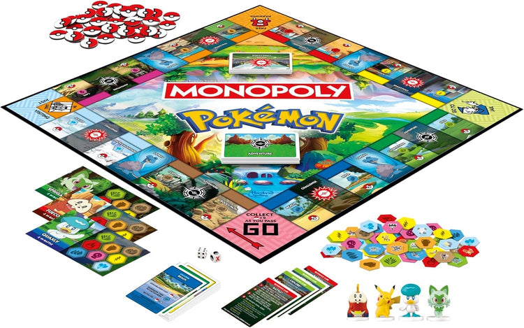 Monopoly : Pokemon Board Game MKDBL63NX7 |77967|