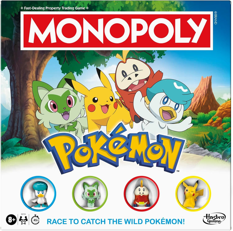Monopoly : Pokemon Board Game MKDBL63NX7 |0|