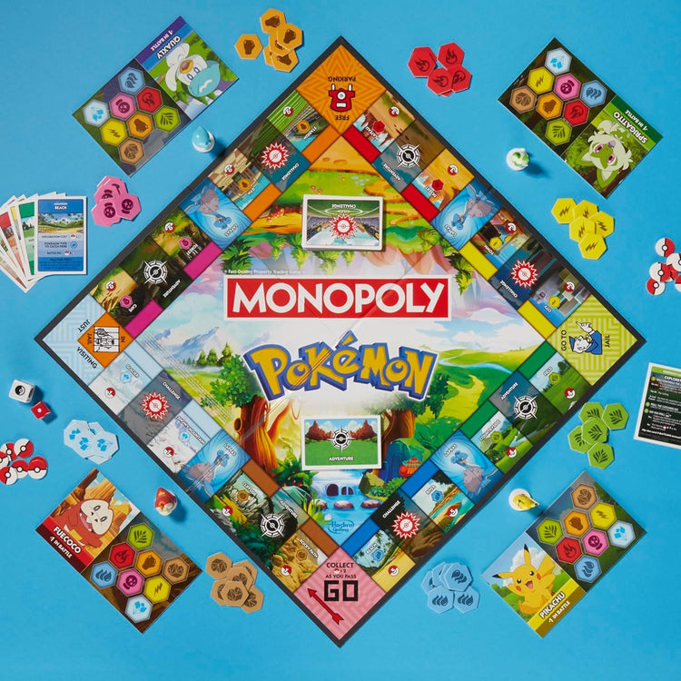 Monopoly : Pokemon Board Game MKDBL63NX7 |77963|