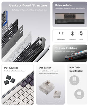 Qwertykeys QK65 Mk3 * CNC Prebuilt Aluminum Keyboard MKWCANDZ8K |78388|