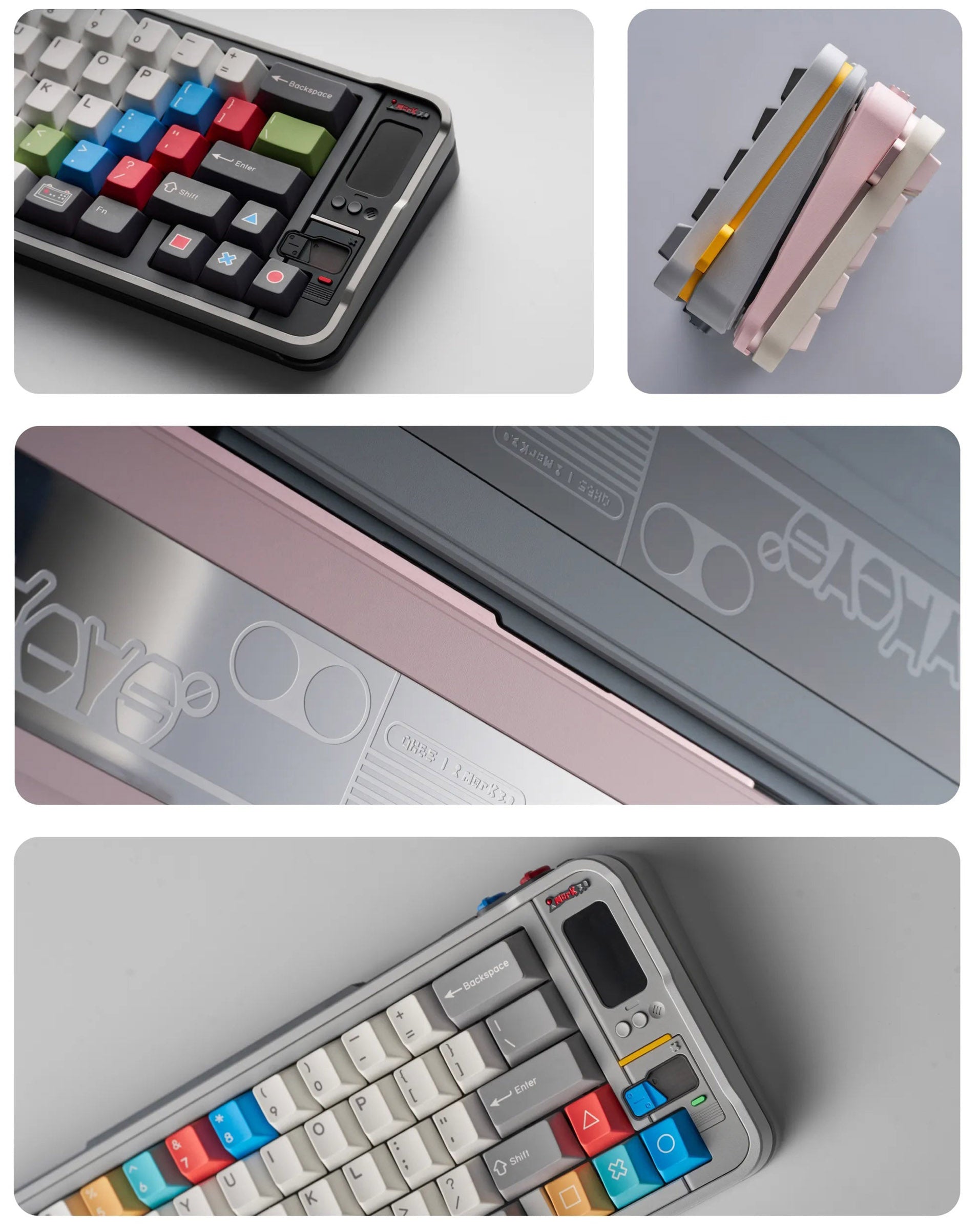 Qwertykeys QK65 Mk3 CNC Prebuilt Aluminum Keyboard keyboard image