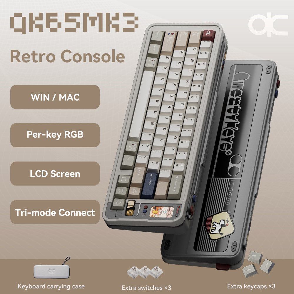 Qwertykeys QK65 Mk3 CNC Prebuilt Aluminum Keyboard