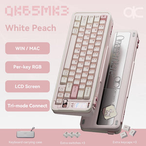 Qwertykeys QK65 Mk3 * CNC Prebuilt Aluminum Keyboard MKWCANDZ8K |78381|