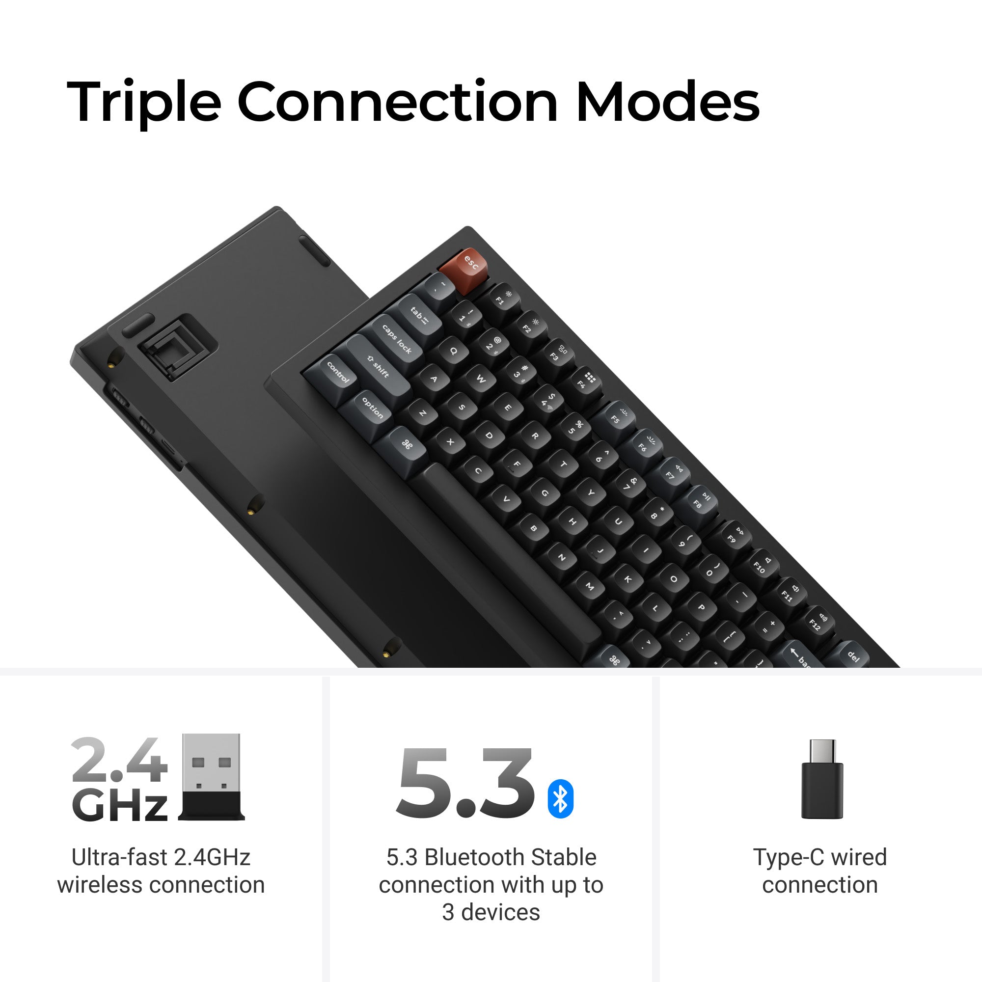 Keychron V5 Ultra 8K 96% Wireless Keyboard