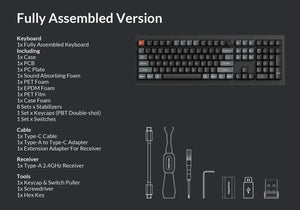 Keychron V6 Ultra 8K Wireless RGB Keyboard MKWNZS8D28 |78195|