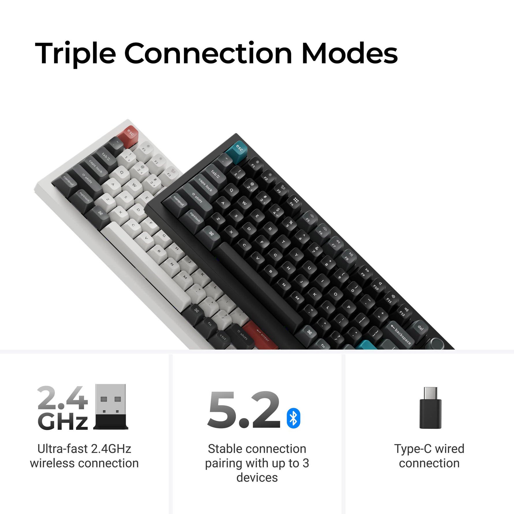 Keychron Q1 Ultra 8K 75% Keyboard MKLHG4NQ7S |77983|