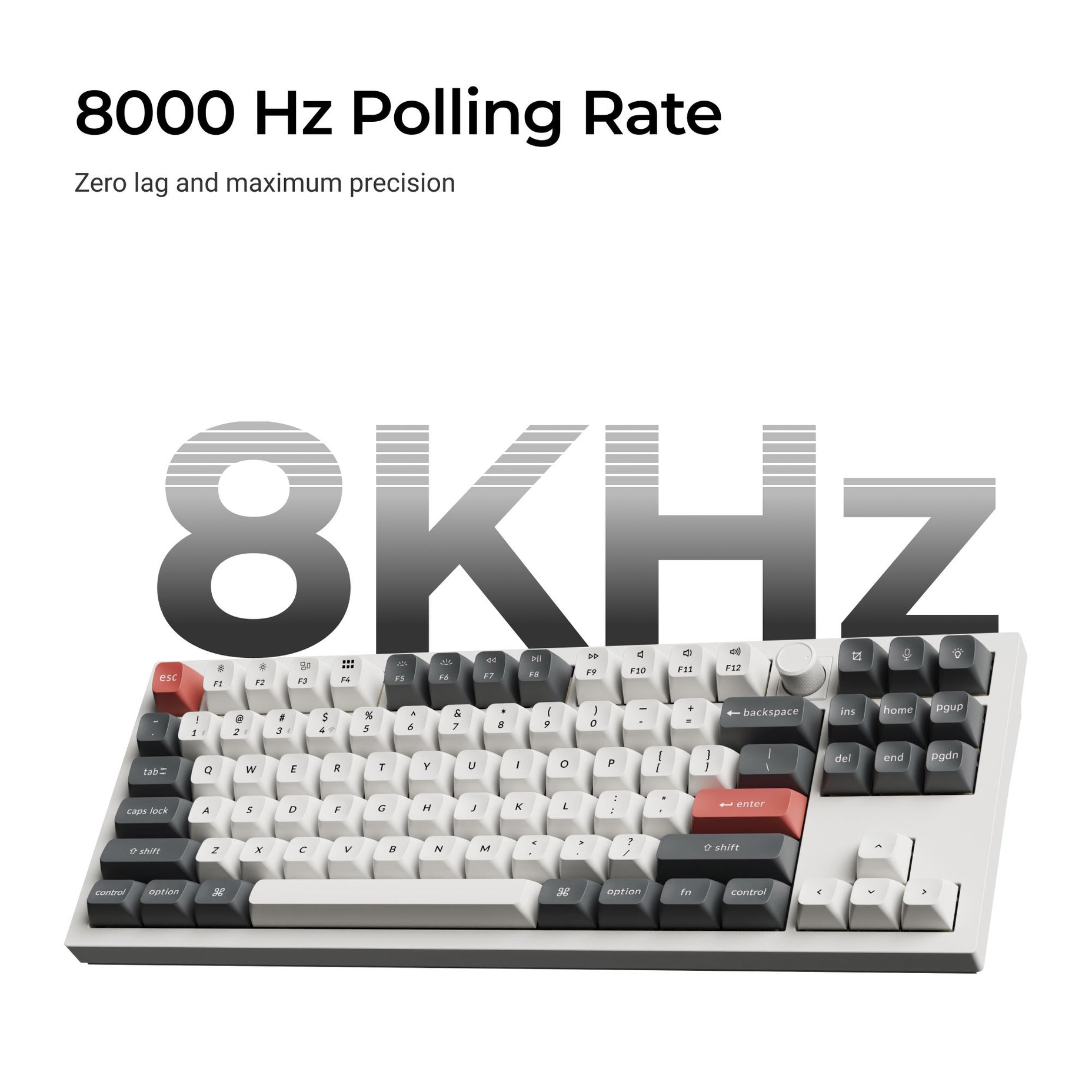 Keychron Q3 Ultra 8K TKL Keyboard MK0F0LFVY8 |78001|