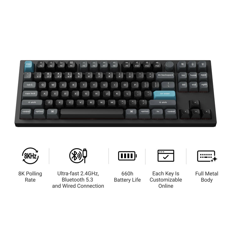 Keychron Q3 Ultra 8K TKL Keyboard MK0F0LFVY8 |78002|