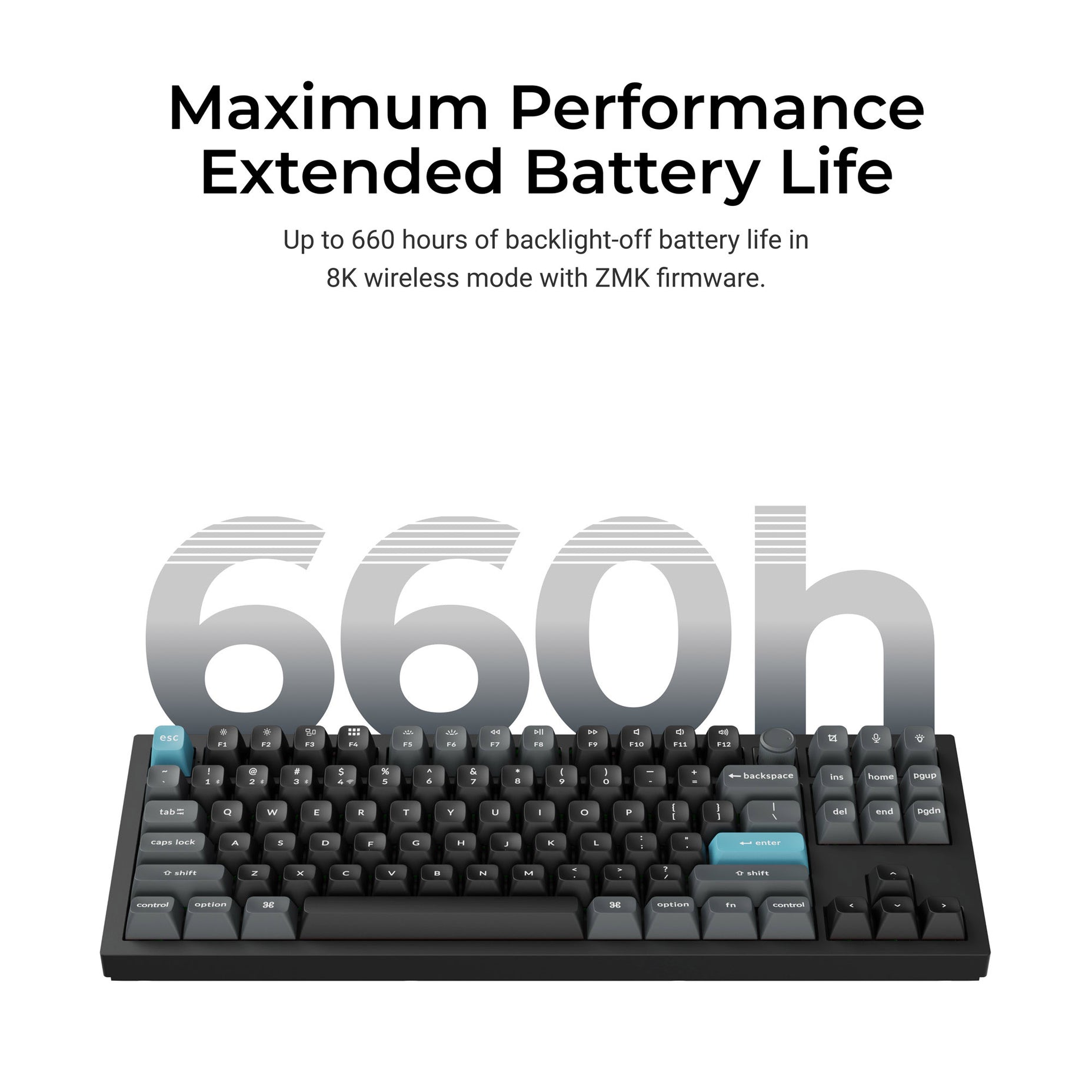 Keychron Q3 Ultra 8K TKL Keyboard MK0F0LFVY8 |78004|