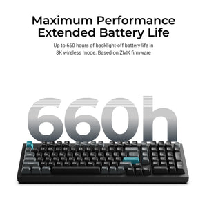Keychron Q5 Ultra 8K * Aluminum 96% Wireless Keyboard MKS8I1WKM0 |78721|