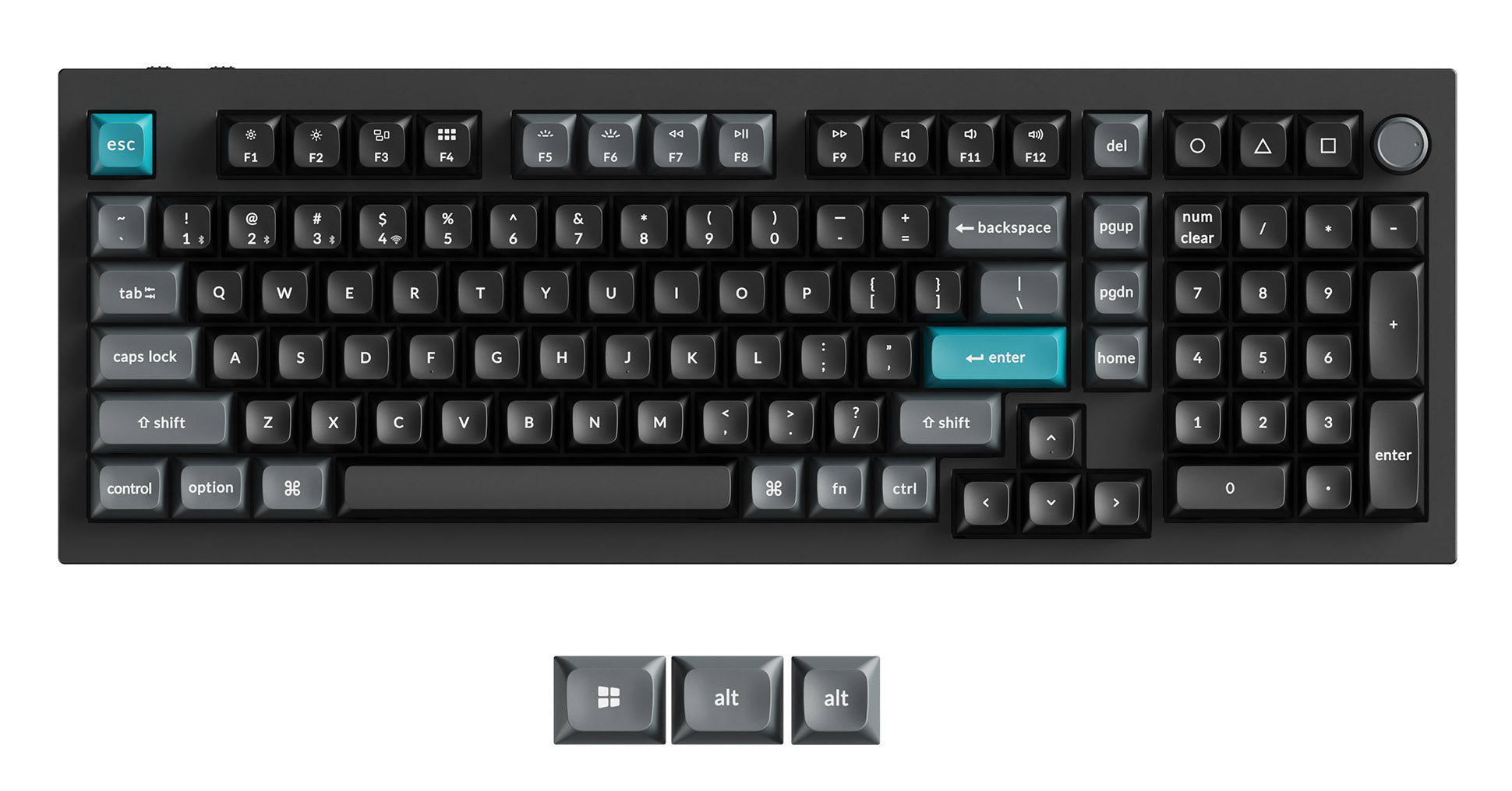 Keychron Q5 Ultra 8K Aluminum 96% Wireless Keyboard