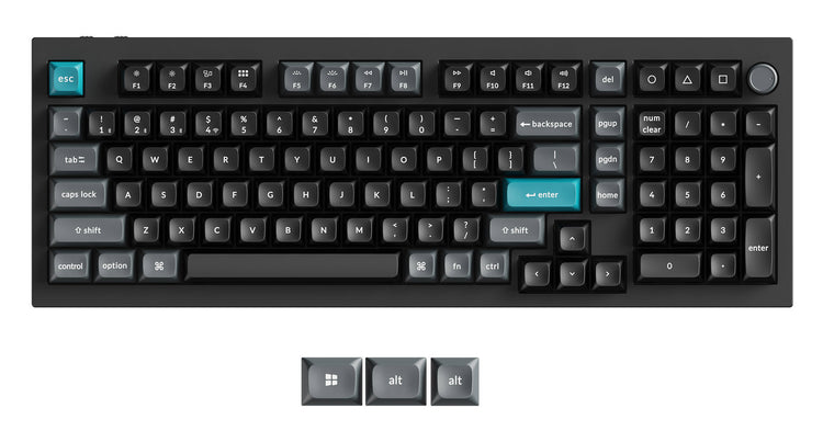 Keychron Q5 Ultra 8K * Aluminum 96% Wireless Keyboard MKS8I1WKM0 |26982|