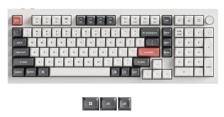 Keychron Q5 Ultra 8K * Aluminum 96% Wireless Keyboard MKS8I1WKM0 |26985|