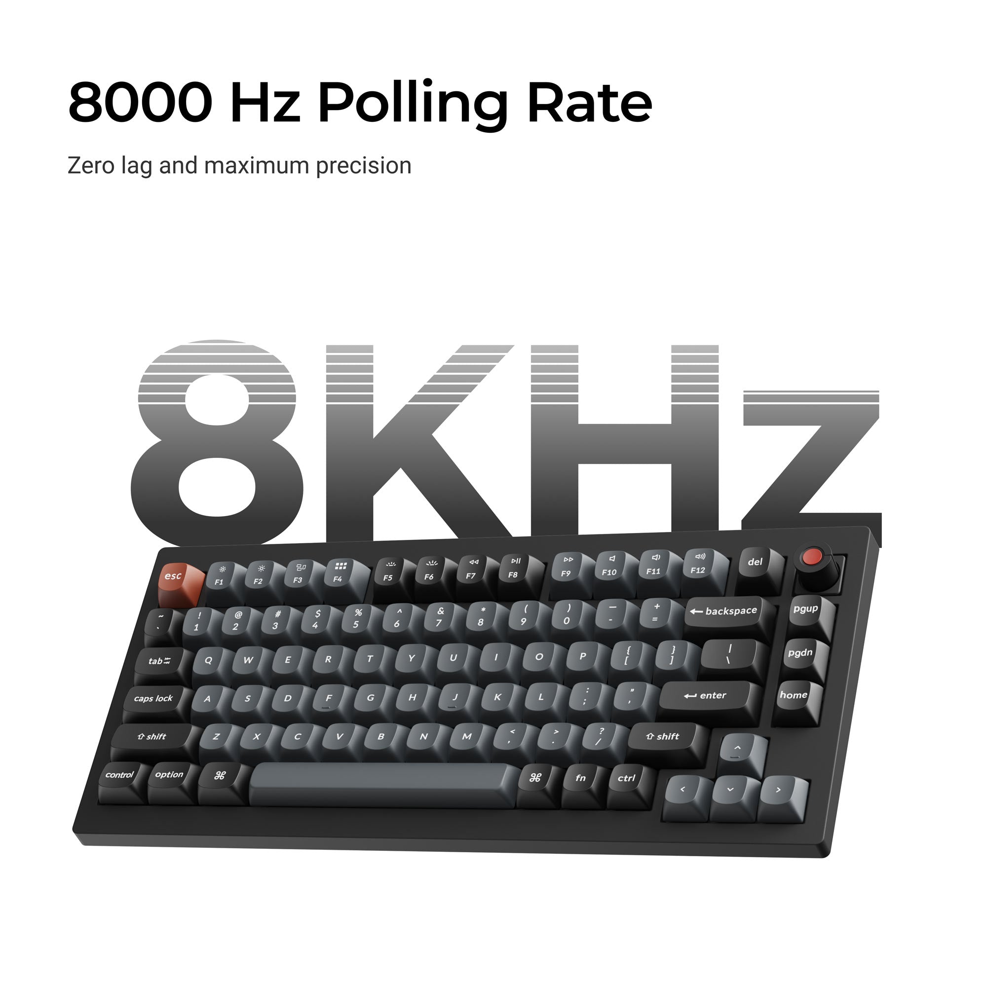 Keychron V1 8K RGB Keyboard MK2US02SFC |78105|