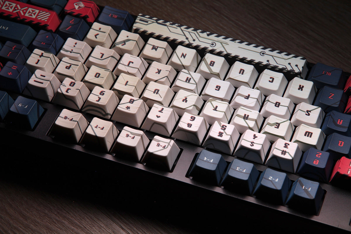 Traitors Mecha 108 Key Cherry Profile PBT Keycap Set