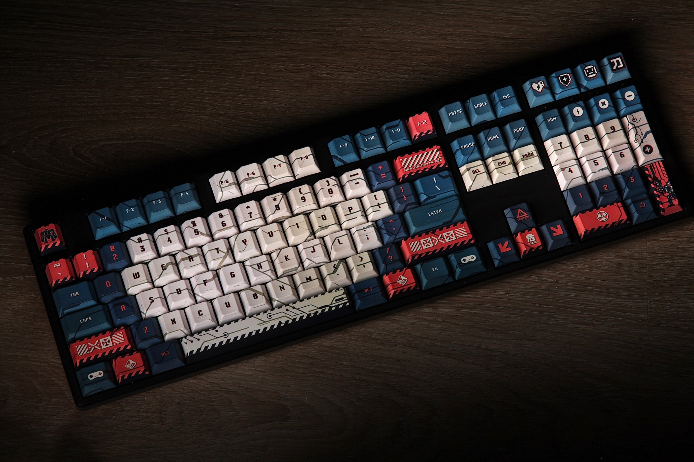 Traitors Mecha 108 Key Cherry Profile PBT Keycap Set MKSHPUXZCF |78465|