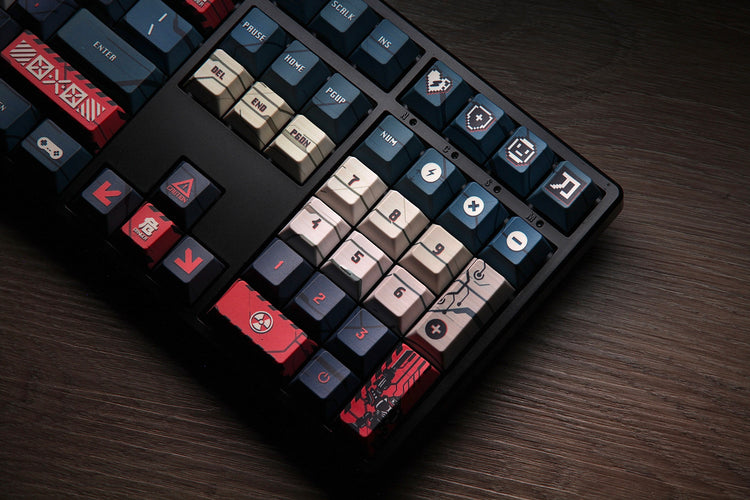 Traitors Mecha 108 Key Cherry Profile PBT Keycap Set MKSHPUXZCF |78713|