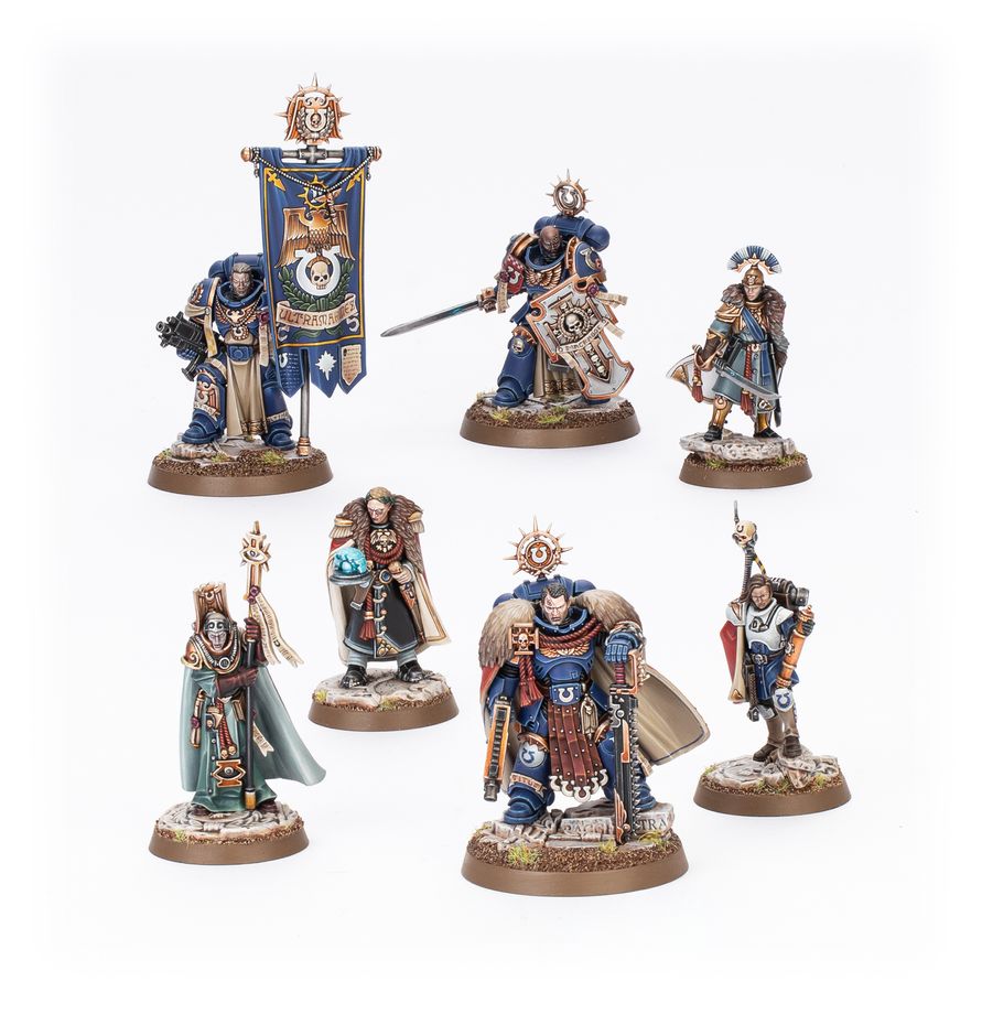 Warhammer 40000 Space Marines Captain Titus and The Wardens of Ultramar MKPYQGVEE4 |0|