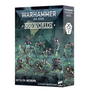 Warhammer 40000 Necrons 500 Worlds Battalion Necron MK6500YMX6 |78090|