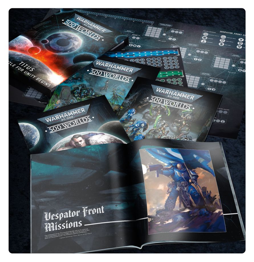 Warhammer 40000 500 Worlds Titus – The Battle for Unity Begins MKMACUDBQL |78099|