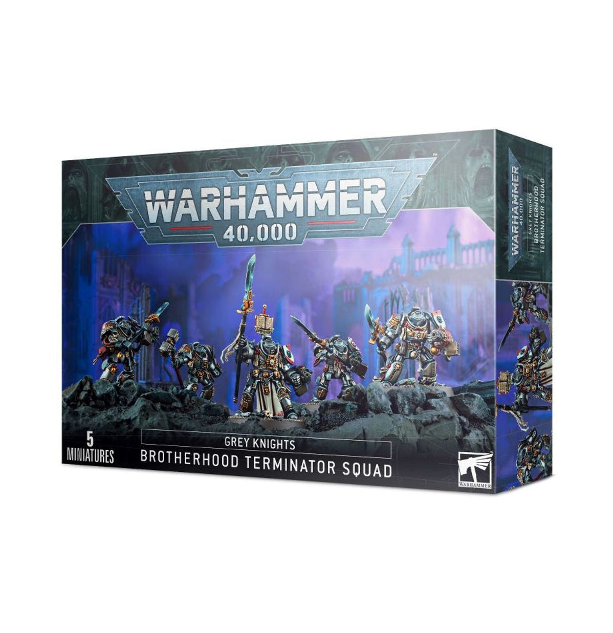 Warhammer 40000 Grey Knights Brotherhood Terminator Squad MKNNJPAOCX |0|