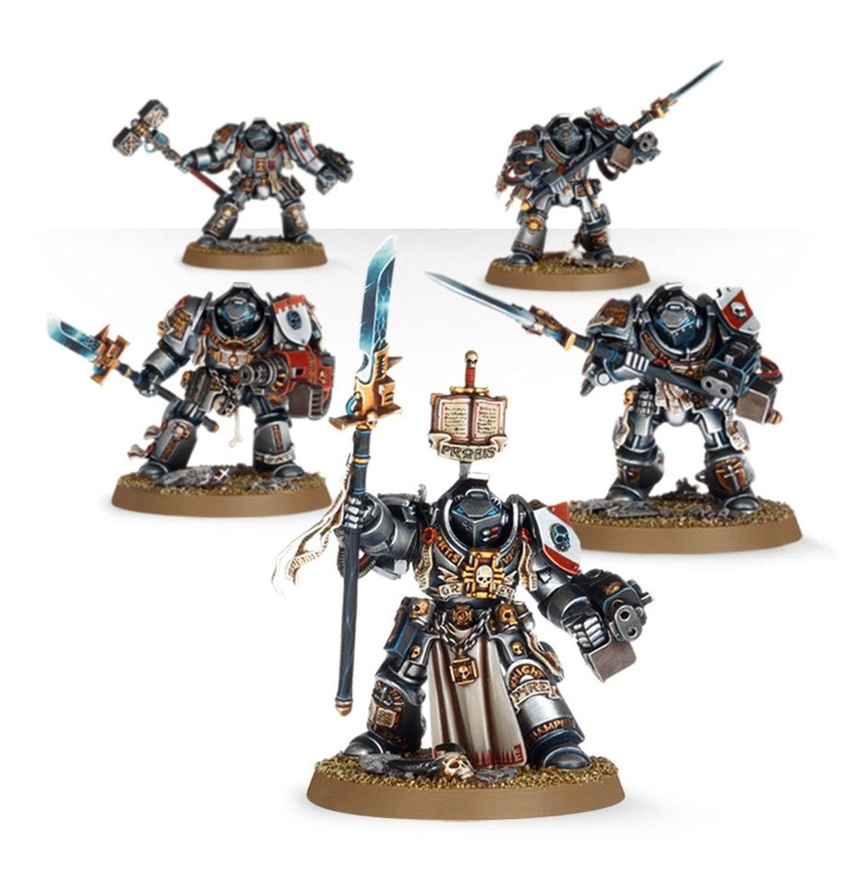 Warhammer 40000 Grey Knights Brotherhood Terminator Squad MKNNJPAOCX |78118|