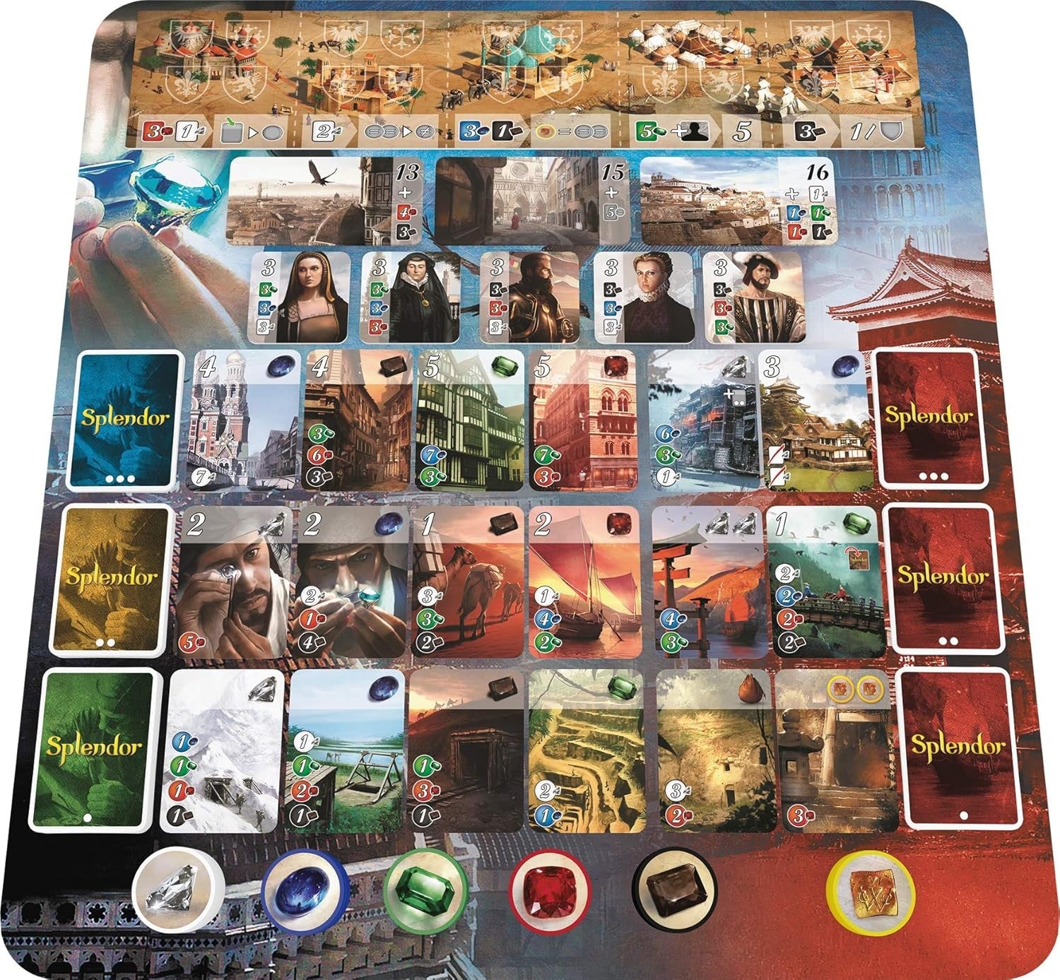 Splendor Game Mat MKH4XTTJTA |78138|