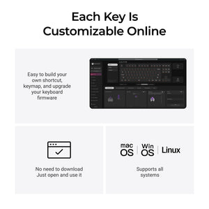 Lemokey P3 HE Wireless Keyboard MKV9JU1CVU |78199|