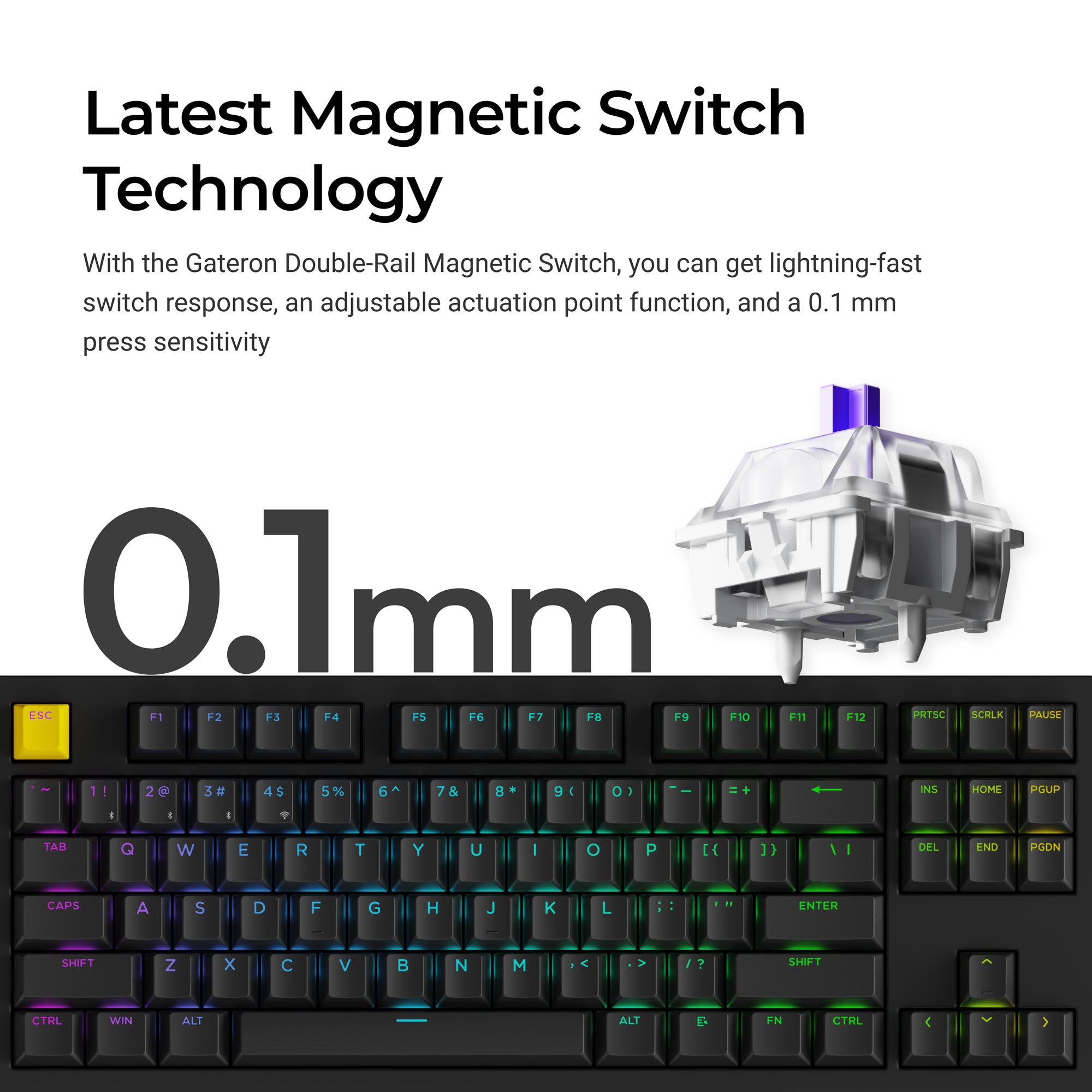Lemokey P3 HE Wireless Keyboard MKV9JU1CVU |78200|